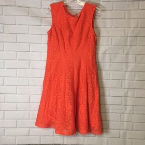 CB Coral sleeveless dress